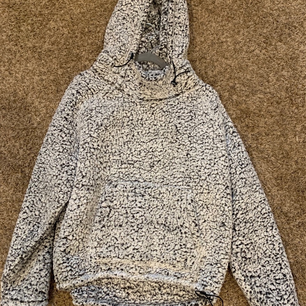 PINK teddy hoodie